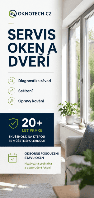 Bezplatná prohlídka oken a dveří Oknotech Morava