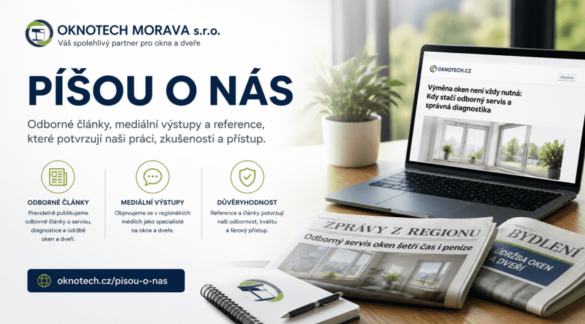 Píšou o nás Oknotech Morava